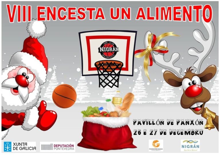 O Club Baloncesto Nigrán organiza o VIII Torneo Solidario