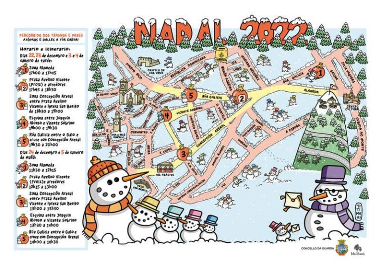 Chegan á Guarda os trasnos de Nadal