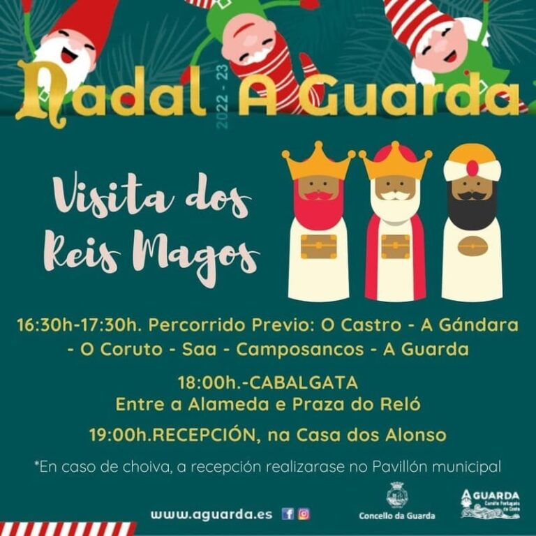 As súas Maxestades de Oriente chegan á Guarda este xoves