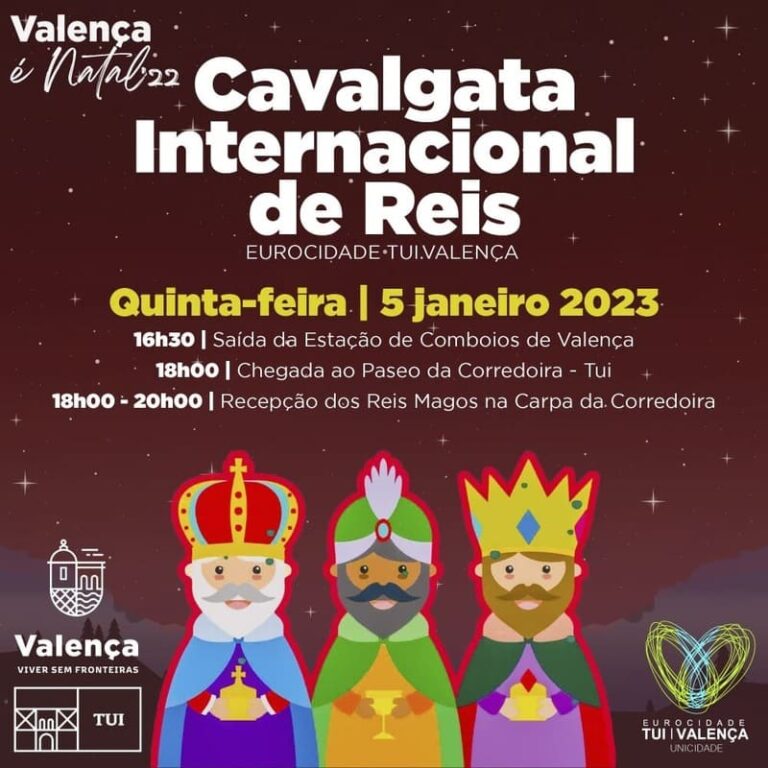 Tui e Valença recuperan a súa Cabalgata Internacional dos Reis Magos