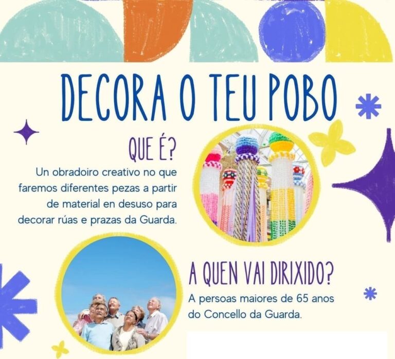 A Guarda pon en marcha o obradoiro “Decora o teu pobo”