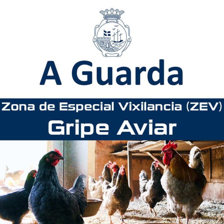 A Guarda informa das prohibicións vencelladas á Zona de Especial Vixilancia da Gripe Aviar