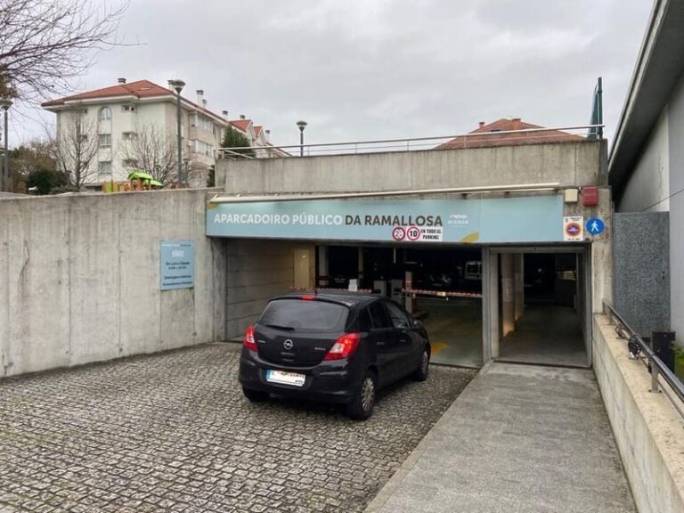 O parking da Ramallosa contabiliza preto de cen mil vehículos no primeiro ano de funcionamento
