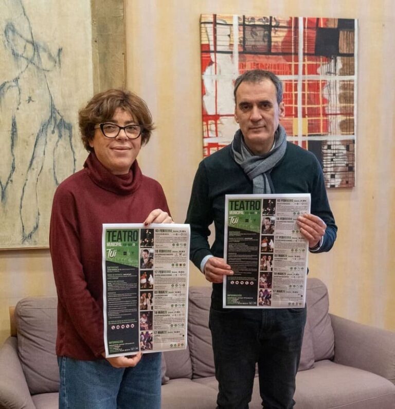 Seis espectáculos conforman a  programación do teatro de Tui ata marzo