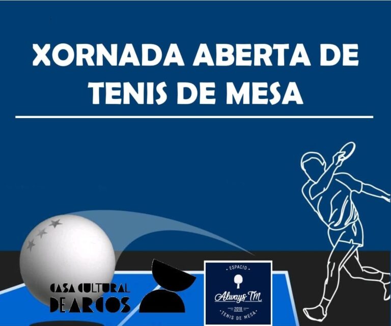 A Casa Cultural de Arcos de Ponteareas promove a creación dunha Escola de Tenis de Mesa