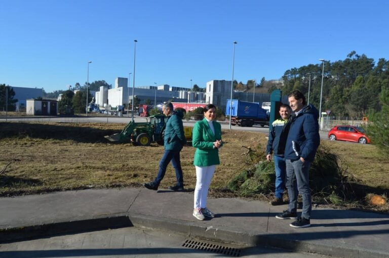 O Concello de Mos acomete melloras no Parque Empresarial PEMOS-Veigadaña