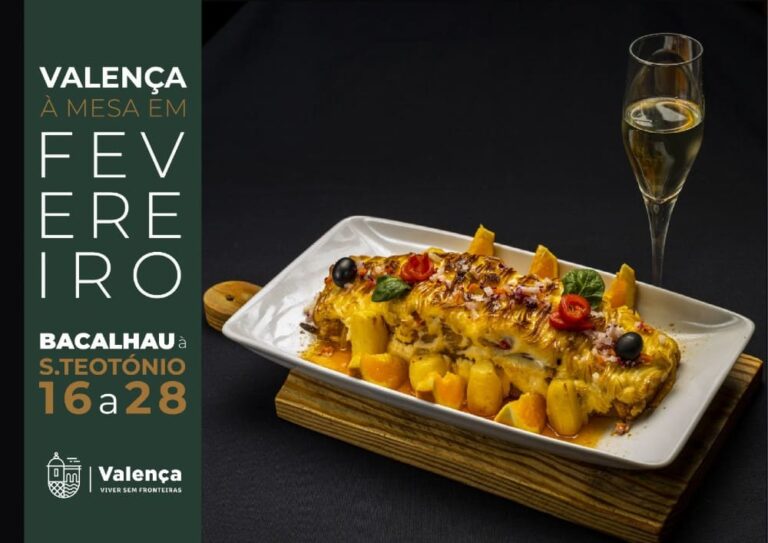 Valença coloca o Bacalhau à São Teotónio ‘À Mesa em Fevereiro’