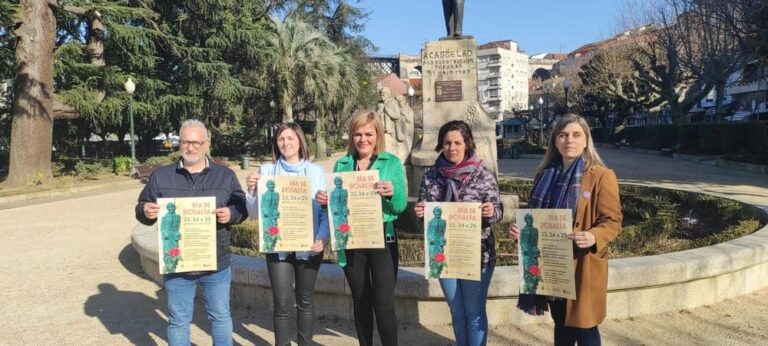 Redondela celebra por todo o alto o Día de Rosalía de Castro