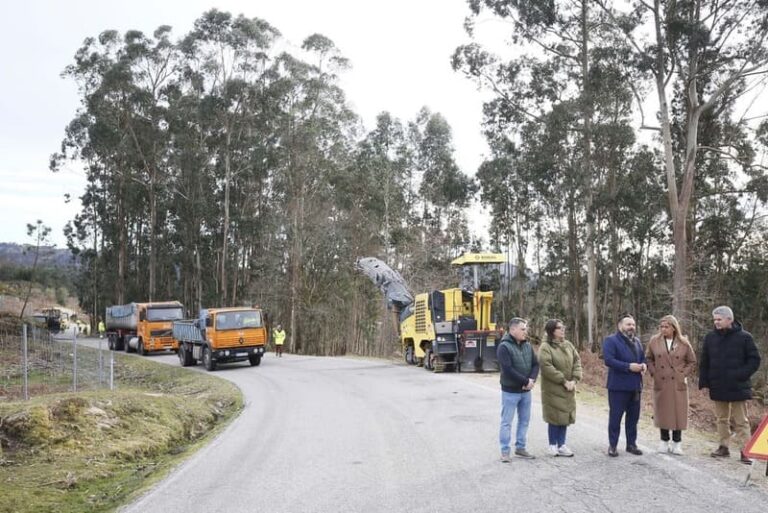 A Deputación mellorará a estrada provincial entre Gondomar e O Porriño