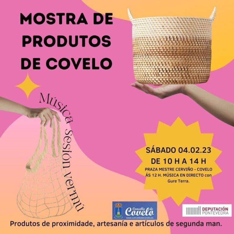 Primeira cita do ano coa Mostra de Produtos de Covelo