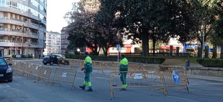 Iniciadas na Avenida de Galicia as obras do paso elevado do camiño escolar seguro