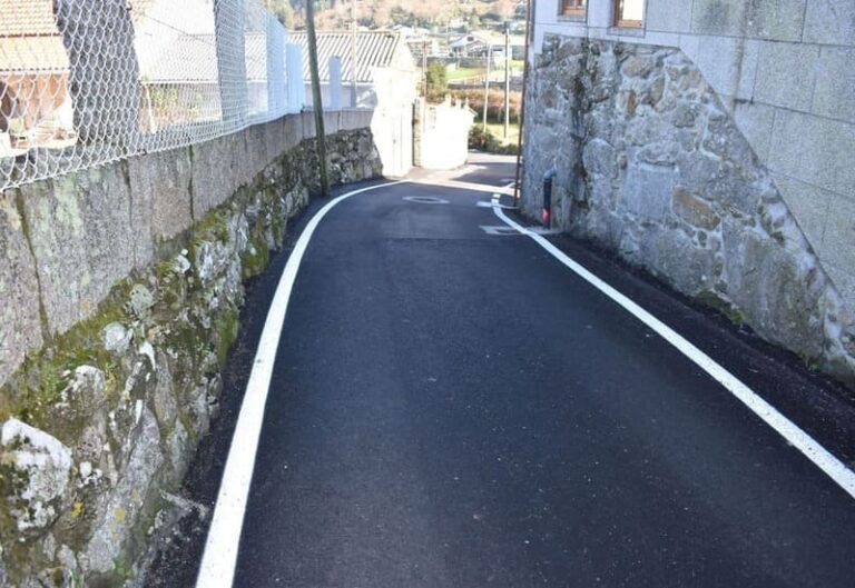 Baiona finaliza as obras de instalación de saneamento en Baredo
