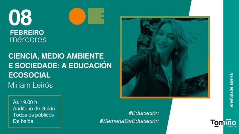 Miriam Leirós achega unha ollada sostible á VIII Semana da Educación de Tomiño