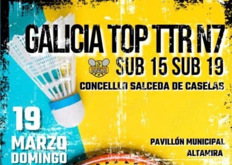 Salceda, sede do bádminton esta fin de semana