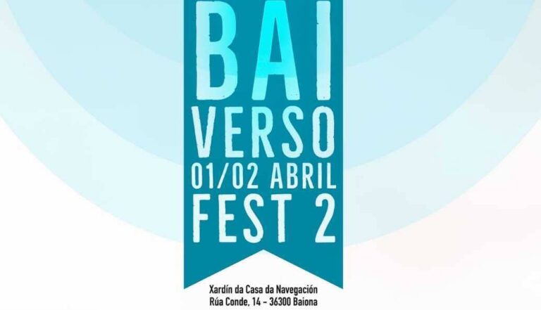 Baiona encherá de poesía a fin de semana coa segunda edición do festival poético «Baiverso»