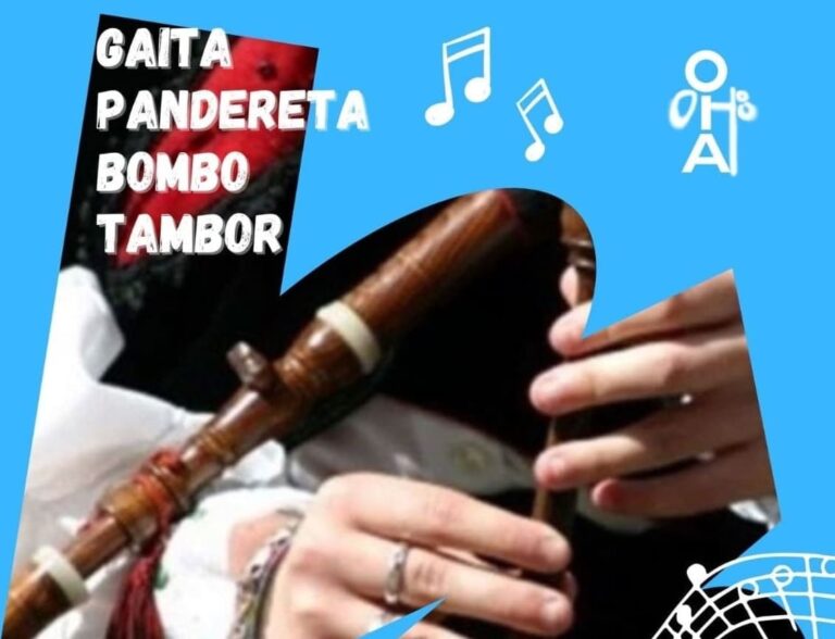 Oia organiza clases gratuítas de gaita, pandeireta, bombo e tambor en Torroña