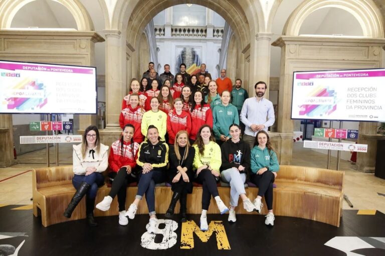 A Deputación enxalza “as grandes referentes” e os éxitos dos clubs de elite femininos da provincia