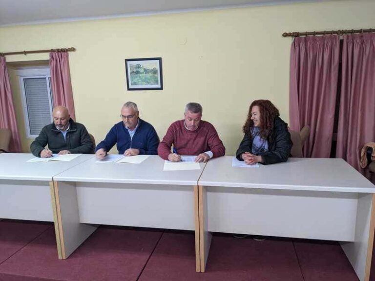 Concello de Cañiza e Via Mariana de Peregrinación Luso-Galaica, que une Braga con Muxía, asinan un convenio de colaboración