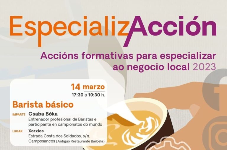 Chega á Guarda “EspecializAcción”, accións formativas para negocios locais