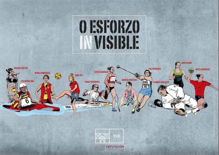 Mañá ás 12 h inaugúrase a exposición “O esforzo in-visible das deportistas tudenses”
