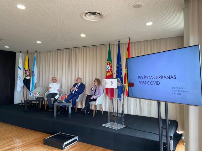 Ponteareas, presente no encontro do Eixo Atlántico para abordar a nova política urbana en Viana do Castelo