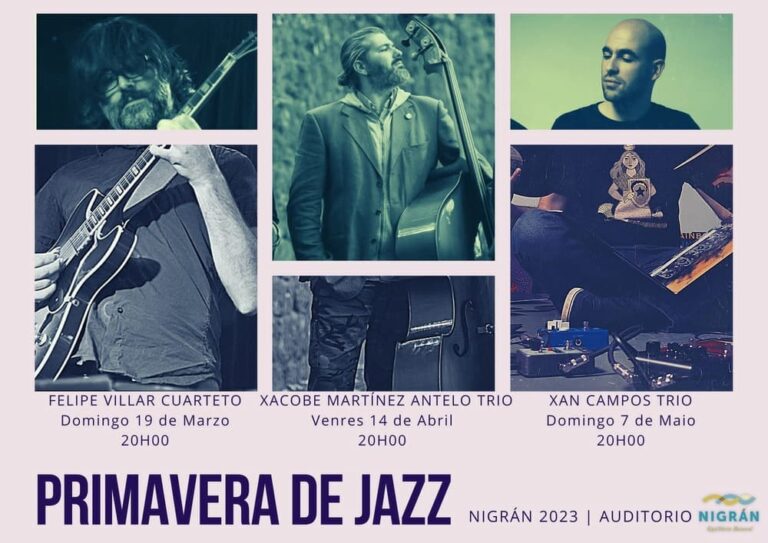 Nigrán estrea este mes o seu primeiro ciclo ‘Primavera de Jazz’