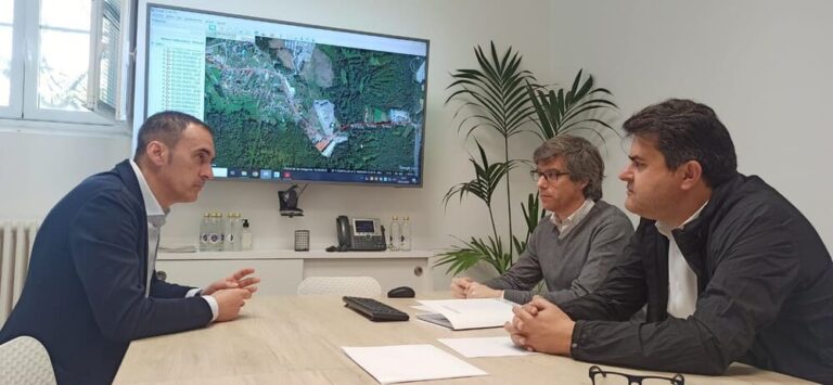Deputación e Concello de Tui analizan as as actuacións nas estradas provinciais do municipio para os vindeiros anos