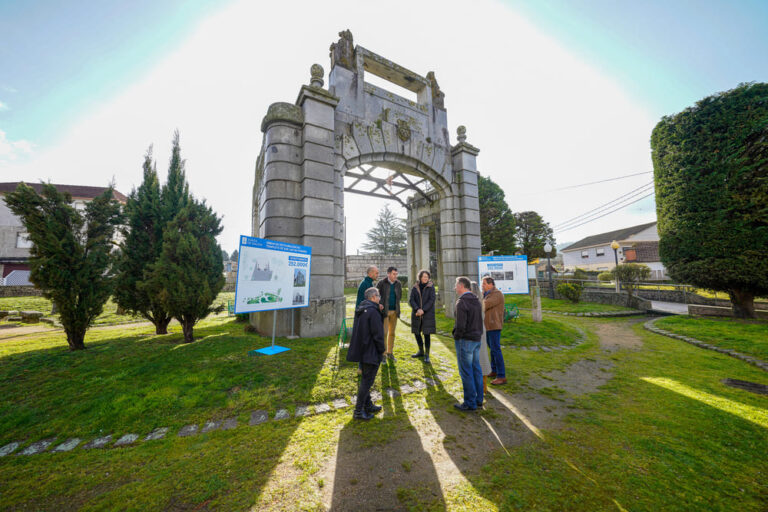 A Xunta investirá máis de 250.000 euros na restauración e posta en valor do Templete de Palacios no Porriño