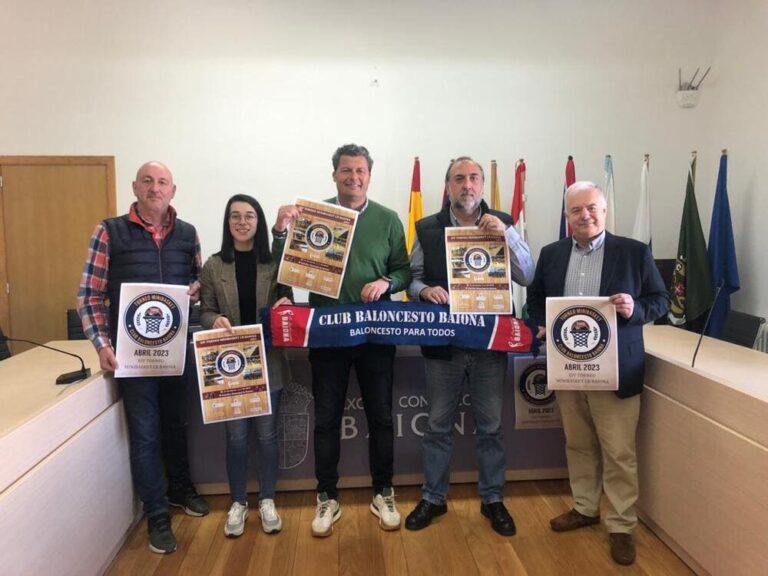 Baiona acollerá a máis de 500 deportistas amantes do baloncesto no Torneo de Minibasket