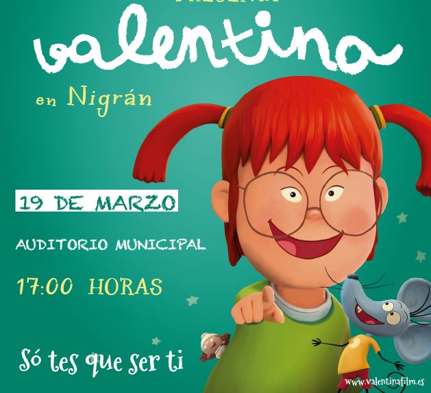 Nigrán proxecta o domingo a película “Valentina”