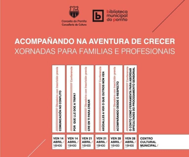Comezan as xornadas “Acompañando na aventura de crecer” no Porriño
