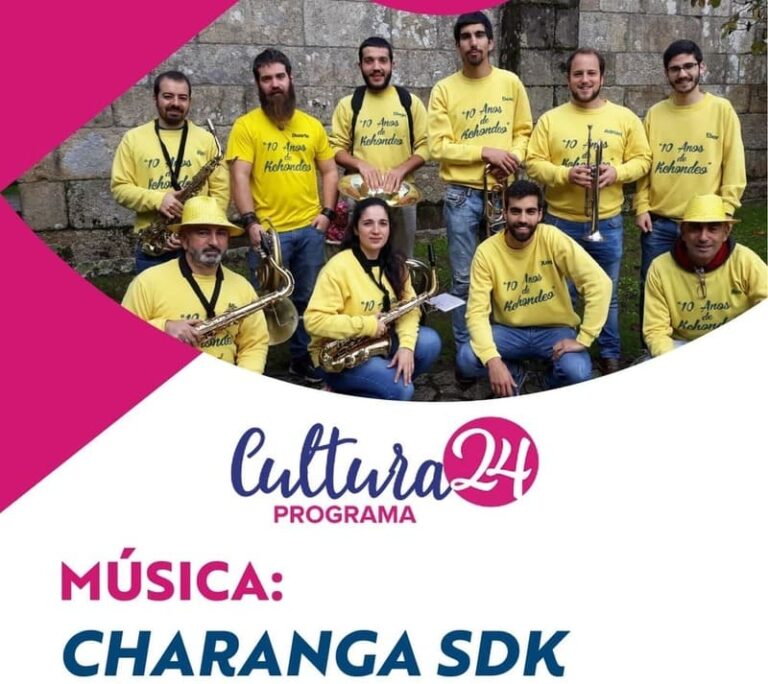Moita música e animación en Padróns coa Charanga SDK