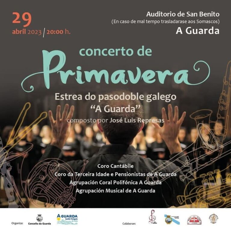 A Guarda acolle o 29 de abril o Concerto de Primavera