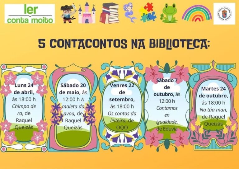 Nigrán ofrece cinco contacontos ata o mes de outubro