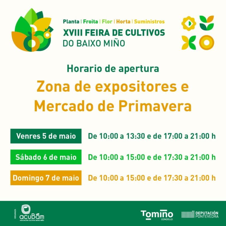 Vermú entre plantas con música en directo na Feira de Cultivos en Tomiño