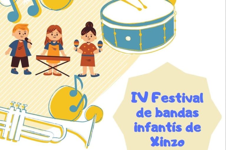 Esta fin de semana celebrarase o IV Festival de Bandas Infantís de Xinzo