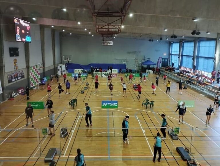 Fin de semana de bádminton en Baiona