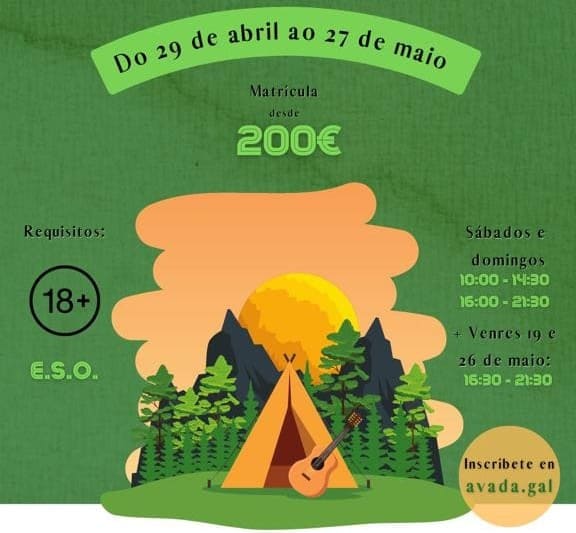 O Porriño oferta un curso de monitor de tempo libre homologado