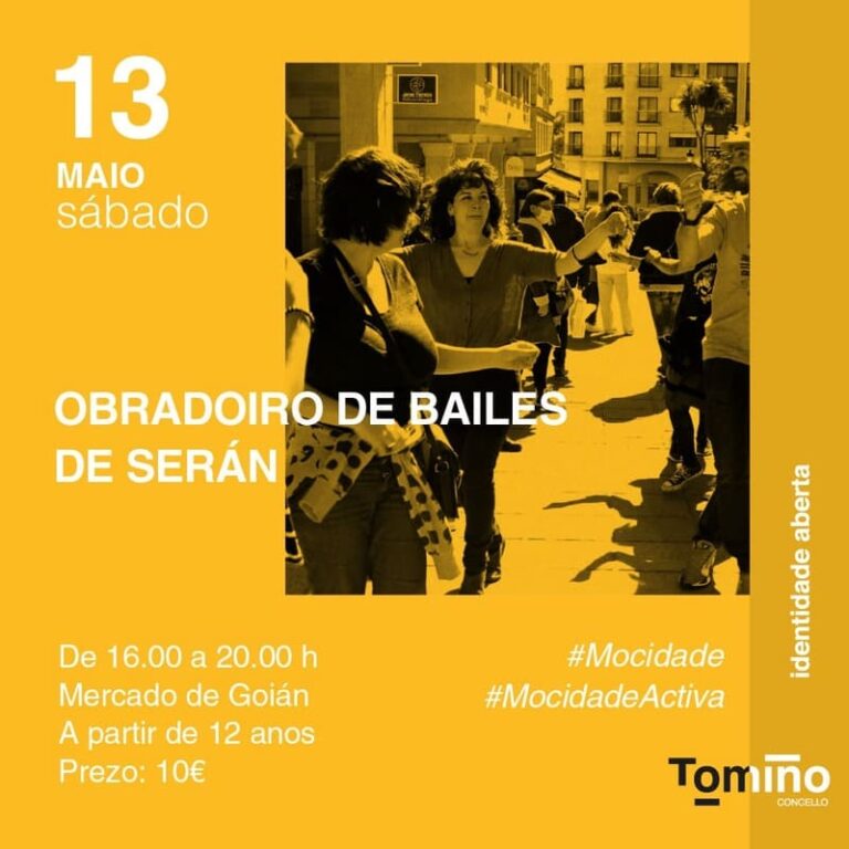 A OMIX de Tomiño propón un obradoiro de bailes de serán