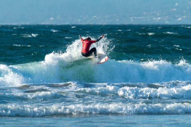 Gran fin de semana na primeira etapa da liga Galega de Surf Junior e Kids