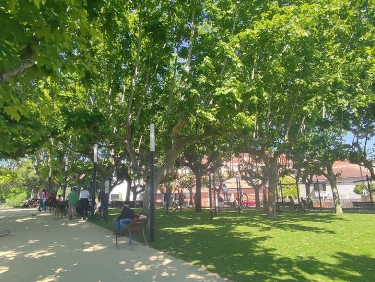 Tomiño goza xa do novo parque do Campo da Feira