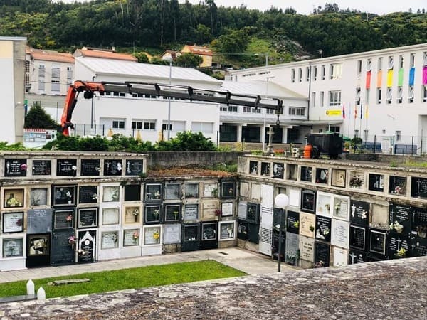 As obras do cemiterio de Baiona comezan a última fase
