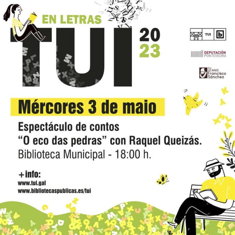 Raquel Queizás presenta mañá en Tui un contacontos