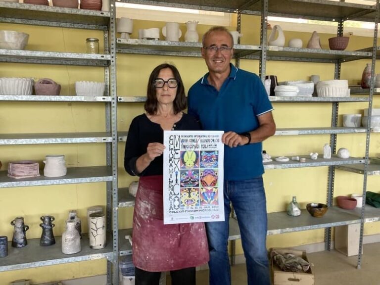 A Escola Municipal de Cerámica de Nigrán acolle un encontro internacional