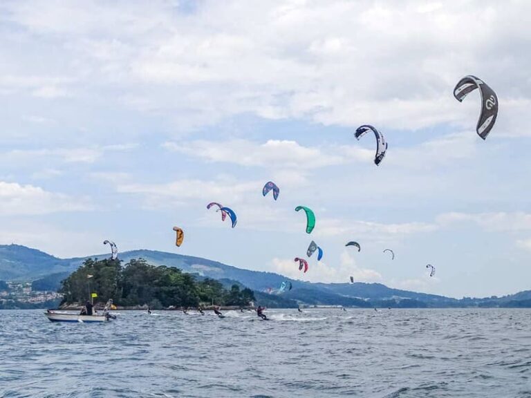 Cesantes decide aos novos campiones galegos de Kitesurf