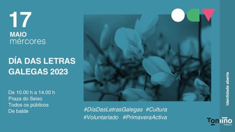 Tomiño organiza unha morea de actividades con motivo do Día das Letras Galegas