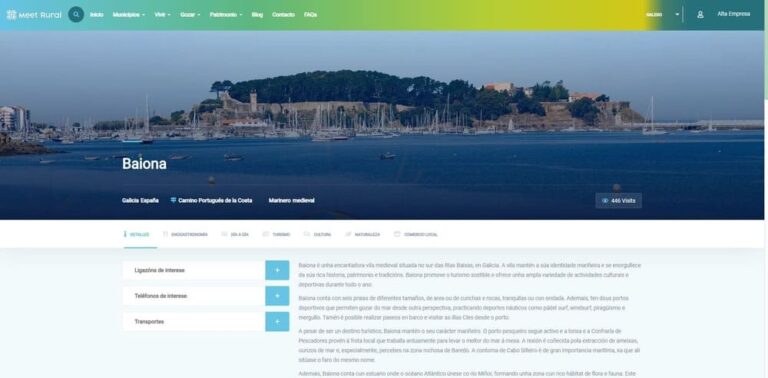 Baiona e “Meet Rural” colaboran para que as empresas desenvolvan a súa presenza en liña