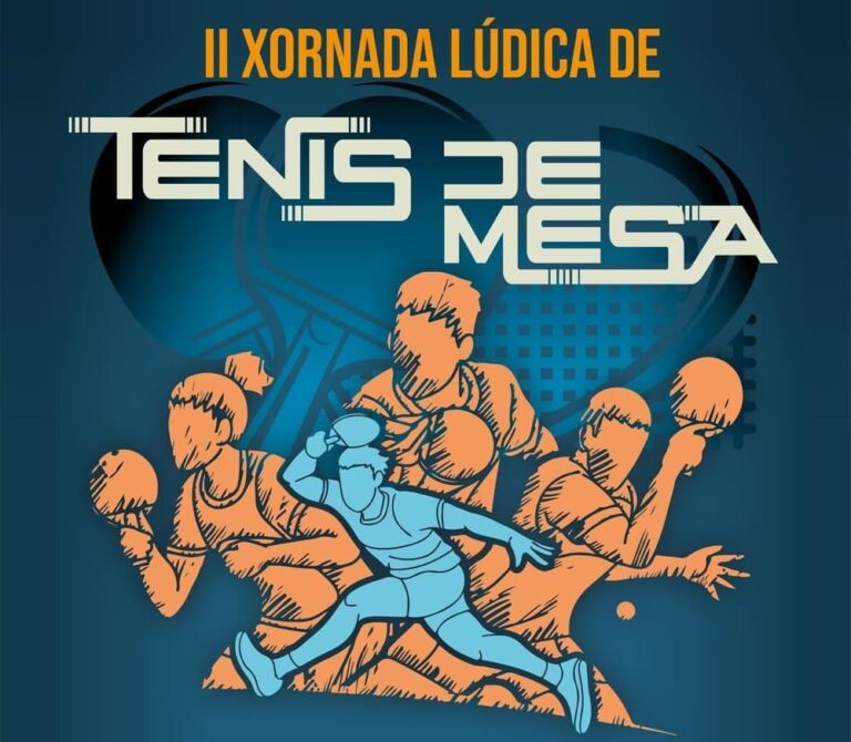 Xornada lúdica de tenis de mesa en Baiona este sábado