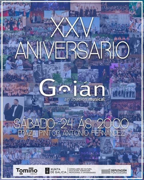 A Agrupación Musical de Goián celebra os seus 25 anos de vida