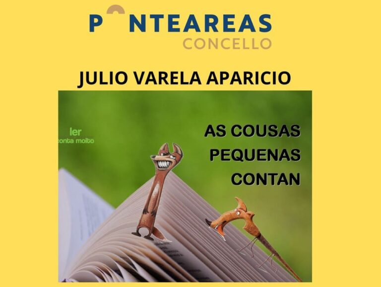 Na biblioteca municipal de Ponteareas ‘As cousas pequenas contan’